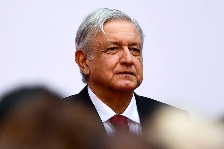 Mexican President Andres Manuel Lopez Obrador.